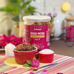 Rose Petal (Gulkand) Murabba گلاب کے پھولوں کا مربہ