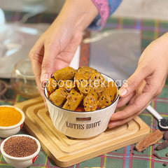 Larkana Lotus Root Pickle (Larkana Bhei Achar)