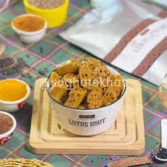 Larkana Lotus Root Pickle (Larkana Bhei Achar)