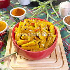 Riwaiti Chaska Pack | Lahori Lasoora Pickle & Moringa Pickle