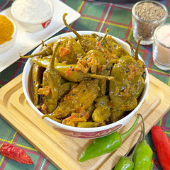 Green Chilli Pickle ہری مرچ کا اچار