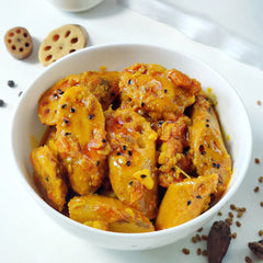 Desi Duo Delight | Larkana Lotus Root Pickle & Onion Pickle