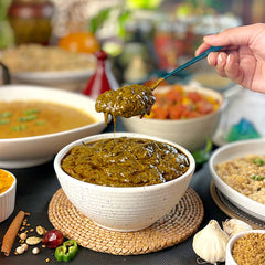 Sarson Da Saag Pickle سرسوں دا ساگ