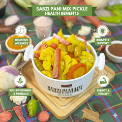 Sabzi Pani Mix Pickle (Sabzi Pani Mix Achar)
