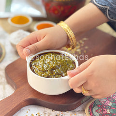 Sarson Da Saag Pickle (Sarson Da Saag Achar)