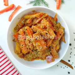 Red Carrot Pickle (Laal Gajar Achar)
