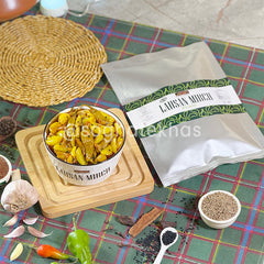 Lahsan Mirch Pickle (Lahsan Mirch Achar)