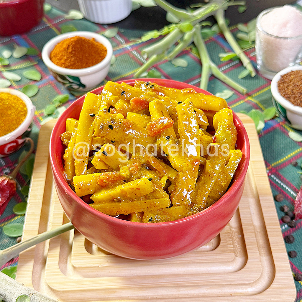 Moringa Pickle (Moringa Achar)