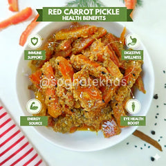 Red Carrot Pickle (Laal Gajar Achar)