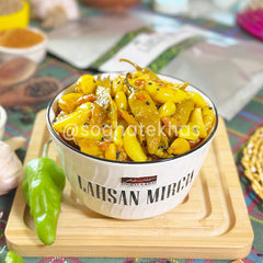 Lahsan Mirch Pickle (Lahsan Mirch Achar)