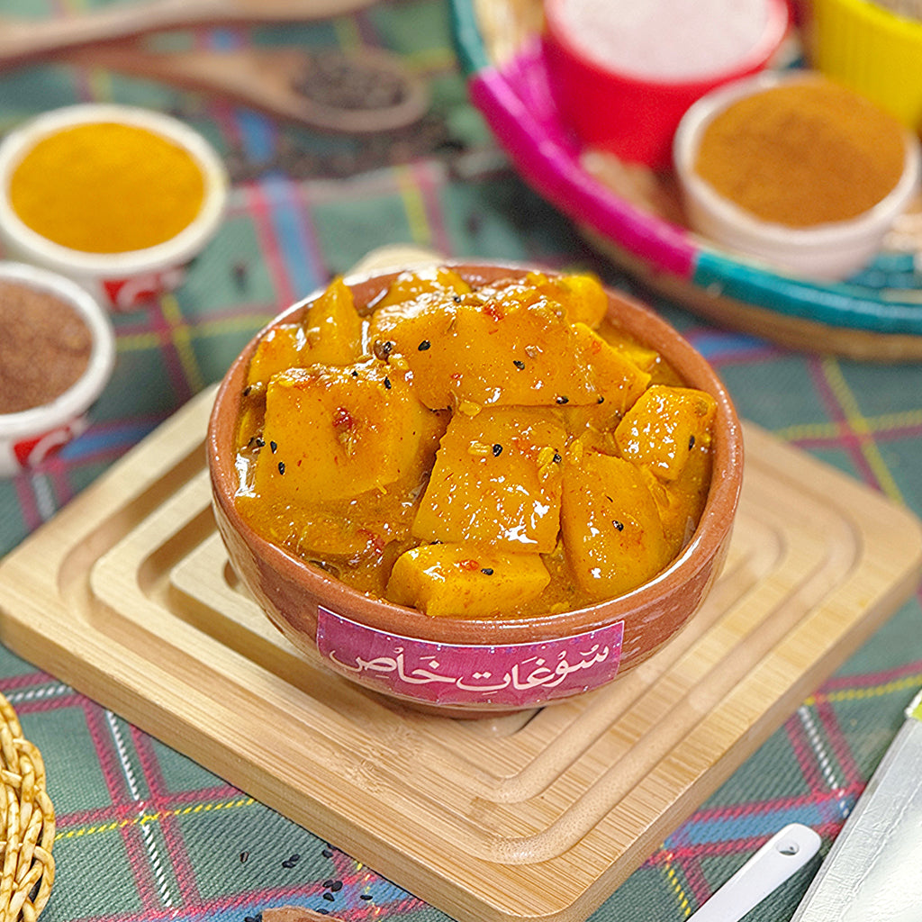 Khata Metha Mango Pickle کھٹا میٹھا آم کا اچار