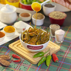 Green Chilli Pickle ہری مرچ کا اچار