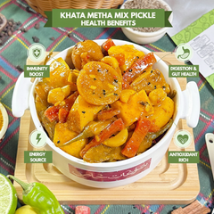 Khata Metha Mix Pickle کھٹا میٹھا مکس اچار