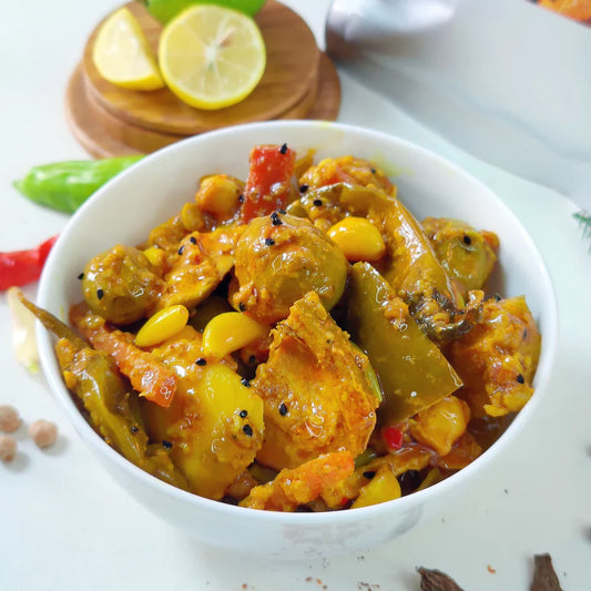 Spice & Chutney Combo | Hyderabad Mix Pickle & Green Chutney