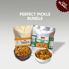 Perfect Pickle Bundle | Hyderabad Mix Pickle & Chickpeas Pickle