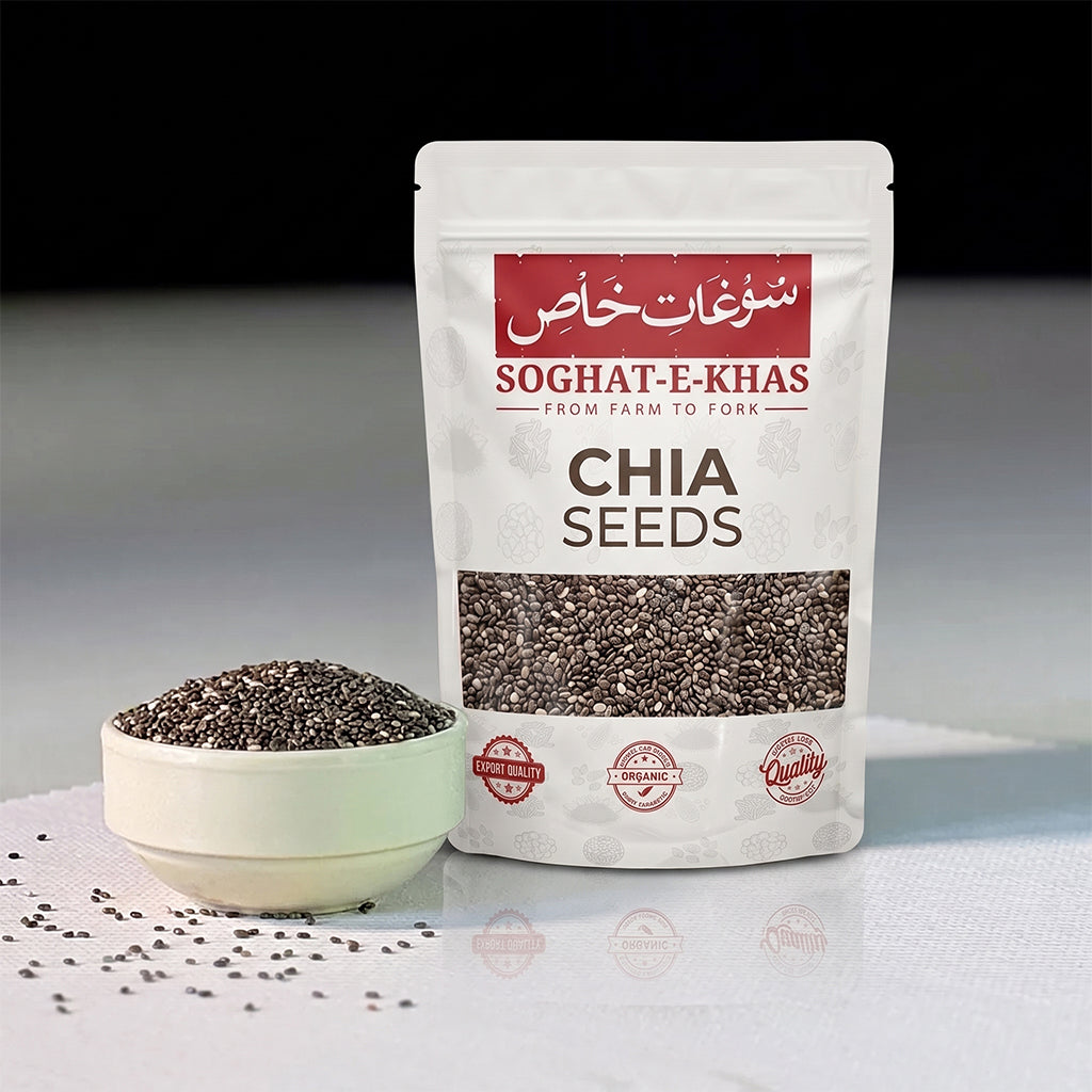 Chia Seeds (Tukhm-e-Sharbati k Beej)