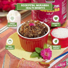 Rose Petal (Gulkand) Murabba گلاب کے پھولوں کا مربہ