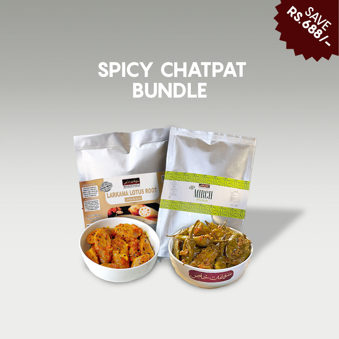 Spicy Chatpat Bundle | Larkana Lotus & Green Chilli