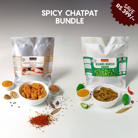 Spicy Chatpat Bundle | Larkana Lotus & Green Chilli