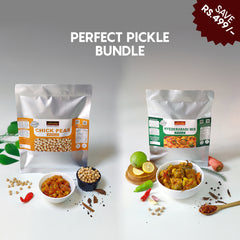 Perfect Pickle Bundle | Hyderabad Mix Pickle & Chickpeas Pickle