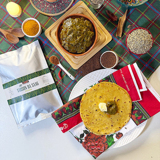 Sarson Da Saag Pickle سرسوں دا ساگ